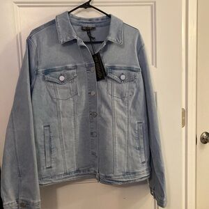 Diane Gilman Blue Jean Jacket Classic Denim Style